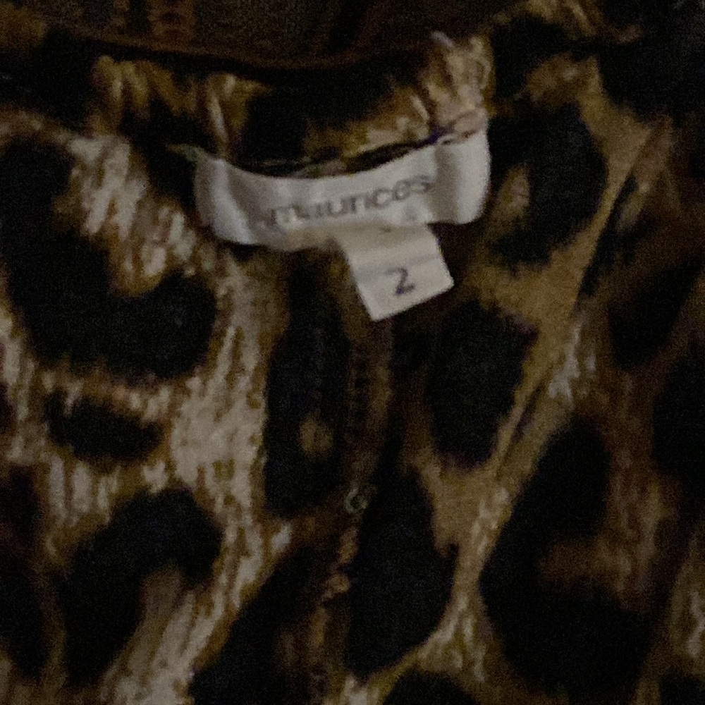 Plus Size Leopard Print Swing Tank - image 5